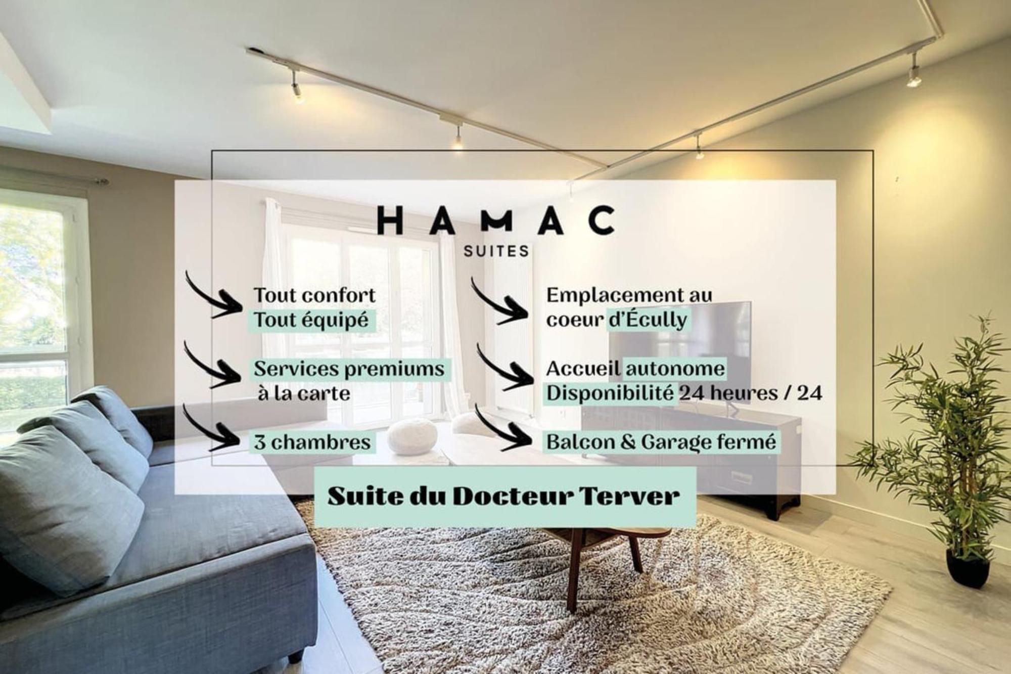 Hamac Suites - Docteur Terver - 6 People Écully Exteriör bild